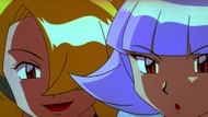 Oakley and her sister as they appear in the anime (Image via The Pokemon Company)